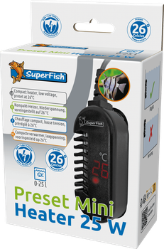 Обігрівач для акваріума Preset Mini Heater 25 Watt (A4030140)