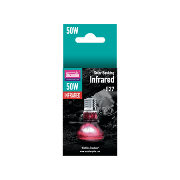 Інфрачервона лампа для рептилій ARCADIA INFRARED BASKING SPOT 50 WATT (R2100170)