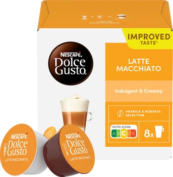 Кофе в капсулах NESCAFE Dolce Gusto Latte Macchiato 16 шт 183.2 г (7613037491357)