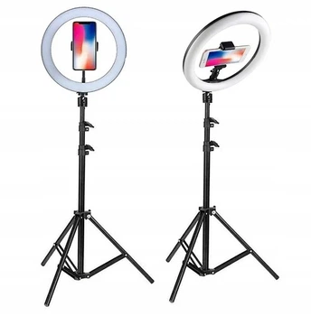Професійна світлодіодна кільцева лампа Ring Light A390 39см 40Вт + пульт керування + штатив 2 метри