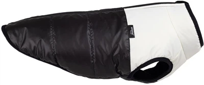 Kurtka dla psów Amiplay Fluo 55 cm Czarno-biała (5907563316874)