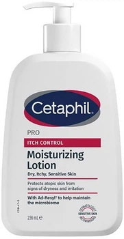 Зволожувальний лосьйон Cetaphil PRO Itch Control проти свербіння для атопічної сухої та чутливої шкіри 236 мл (3499320018647)