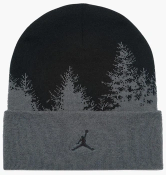 Шапка Air Jordan Peak Beanie Grey/Black HV1077-068 MISC