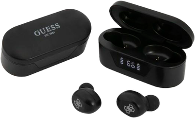 Słuchawki Guess GUTWST31EK TWS Bluetooth Black (3666339051419)