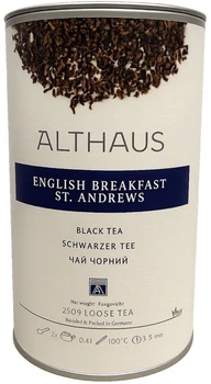 Чай черный Althaus English Breakfast St. Andrews 250 г (4260312446446)