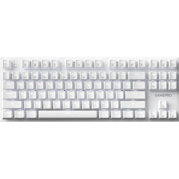 Клавиатура GamePro Genesis Joker MK124W Outemu Red Swithes White [152670]