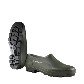 Калоші Dunlop Bicolour Wellie Shoe розмір 45 зелені B350611 45