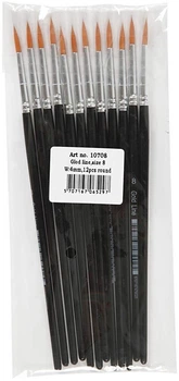 Zestaw pędzli Creativ Company № 8 12 szt. (5707167065297)