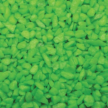 Декоративний гравій SF DECO GRAVEL NEON GREEN 1 KG (A8050020)