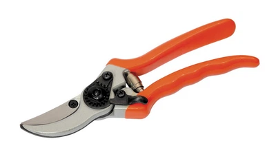 Секатор садовый MASTERTOOL 215 мм ручки AL+PVC съемное лезвие НЕРЖ 14-6110