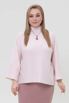 Джемпер JW959 50-52 XL Пудра
