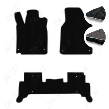 Комплект ковриков в салон Star-Tex на Acura ZDX I (2009 - 2013) текстиль/Tokyo Графит + Серый