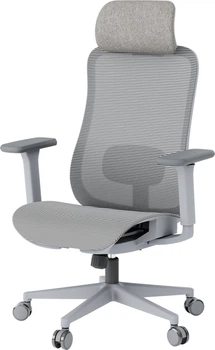 Кресло компьютерное офисное эргономичное OfficePro Wave OC670-G-G-G Gray