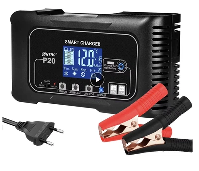 Зарядное устройство HTRC P20 20A 12V/24V для аккумуляторов LiFePO4, AGM и GEL