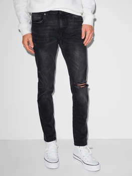 Джинси skinny C&A 2188633c09 W33L32 темно-сірі (100004400)