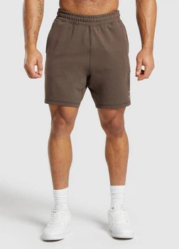 Спортивные шорты из хлопка Gymshark a6a5vc54 M коричневые (100004946)