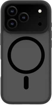 Etui Evelatus Hybird Case With Magsafe PC+TPU do Apple iPhone 17 Pro Black (EVEAPP17PHCWMB)