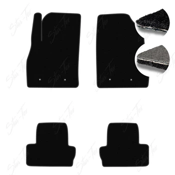 Комплект ковриков в салон Star-Tex на Chevrolet Volt I (2010 - 2015) текстиль/Fortuna Черный