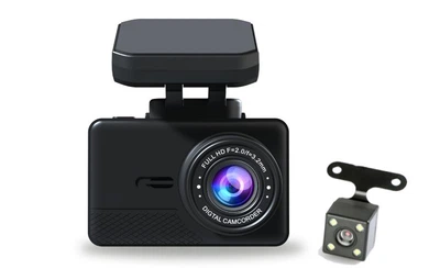 Автомобильный видеорегистратор Globex GE-205W DualCam