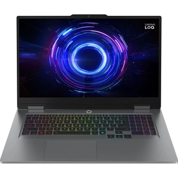 Ноутбук Lenovo 17.3 LOQ 17IRX10 FHD IPS 165Hz/Intel i7-13650HX/16GB/512SSD/RTX 5060 8GB/DOS/Luna Grey (83JH00D2RA)
