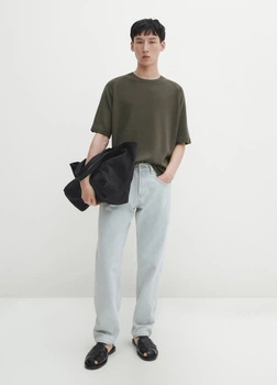 Светр без рукавів Massimo Dutti 981324549c54 XL хакі (100004991)