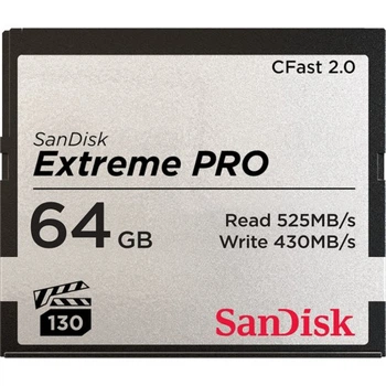 Карта памяти SanDisk 64GB CFast 2.0 Extreme Pro (SDCFSP-064G-G46D) SANDISK SDCFSP-064G-G46D 913464
