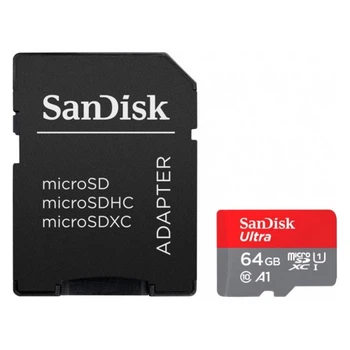 Карта памяти SanDisk 64GB microSD Class 10 A1 R-140 (SDSQUAB-064G-GN6IA) SANDISK SDSQUAB-064G-GN6IA 913607