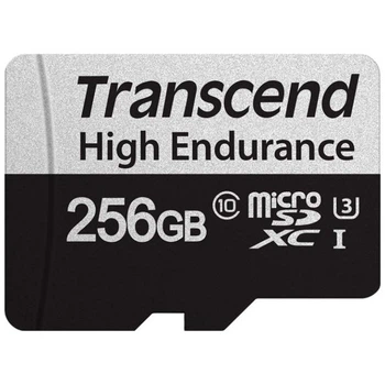 Карта памяти Transcend 256GB microSDXC class 10 UHS-I U3 High Endurance (TS256GUSD350V) Transcend TS256GUSD350V 913527