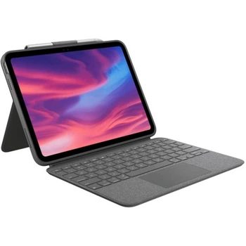Чехол для планшета Logitech Combo Touch Keyboard iPad 10.9" 10th Gen 2022 Oxford Gray (L920-011382) Logitech L920-011382 920064