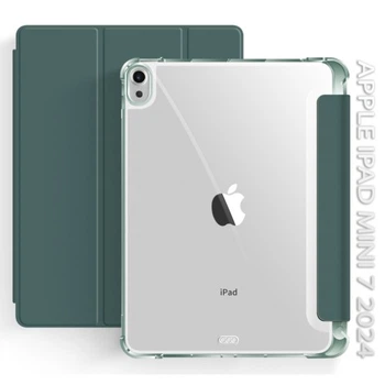 Чохол до планшета BeCover Soft Edge with Apple Pencil Holder iPad Mini 7 2024 Dark Green (712466) BeCover 712466 919707