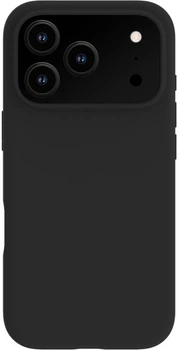 Etui Evelatus Premium Magsafe Soft Touch Silicone Case do Apple iPhone 17 Pro Black (EVEAPP17PPMSTSCB)