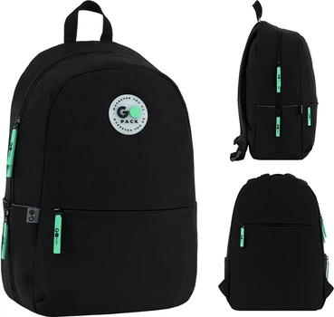 Рюкзак GoPack Education Teens 188M-4 41x28.5x13 см 15 л Черный (GO26-188M-4)