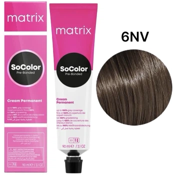 Стійка крем-фарба Matrix SoColor Pre-Bonded 6NV 90 мл