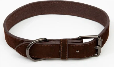 Obroża dla psów Paw Love L 55 x 2.5 cm Ciemno-brązowa (5714156139150)