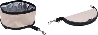 Подорожня миска Amiplay Amitravel S/M Бежева (5907563274556)