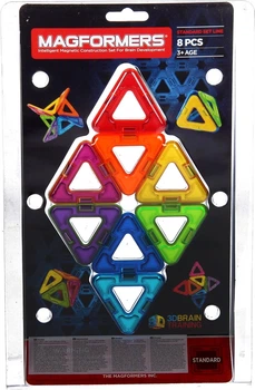 Магнітний конструктор Magformers трикутник 8 елементів 1250218 (8809134361122)