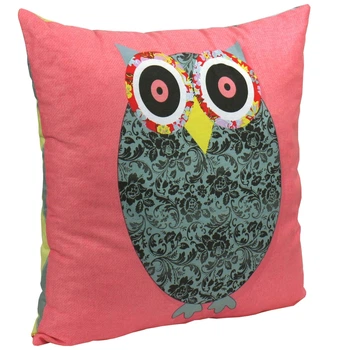 Подушка Руно 50х50 силіконова "Owl Grey" 306_Owl Grey