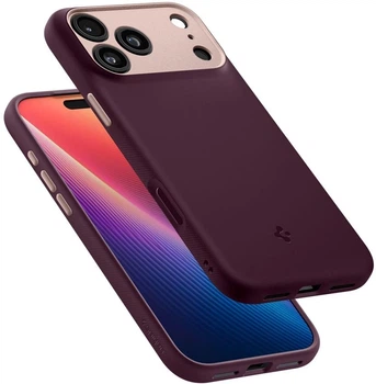 Панель Spigen Nano Pop Mag MagSafe для Apple iPhone 18 Pro / 17 Pro Burgundy (8800337252675)
