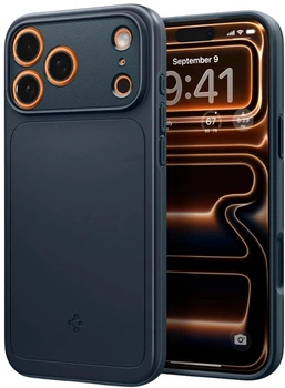 Панель Spigen Parallax "S" MagSafe для Apple iPhone 17 Pro Max Navy Blue (8800283314090)