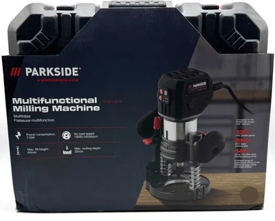 Фрезерний верстат професійний 3 в 1 PARKSIDE PERFORMANCE PPMF 710 A1