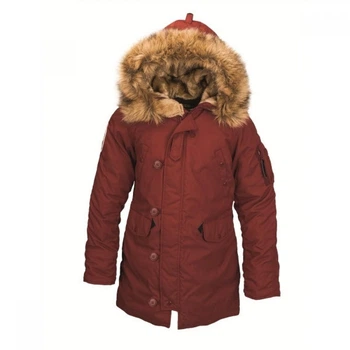 Парка аляска Alpha Industries Altitude W Parka XL Red Ochre WJA44503C1ARXL