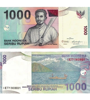 Банкнота 1000 рупій Індонезія 2012 рік UNC