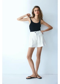 Шорты H&M 48 Белый 1282562_01