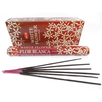 White Flower (Біла Квітка) Hem Аромапалички Hem Incense Sticks 20 Шт