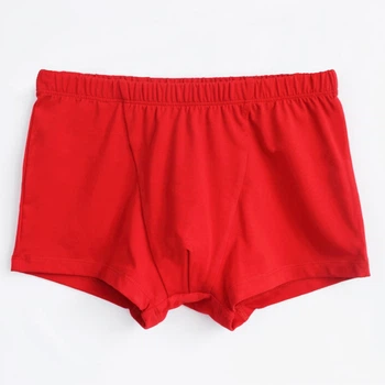 Мужские трусы боксерки хлопковые с эластаном 54 красный BK2-M-Chervon-54 Ladan