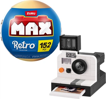 Конструктор в капсуле Max Retro S1 Фотоаппарат Полароид (83185EGQ8)