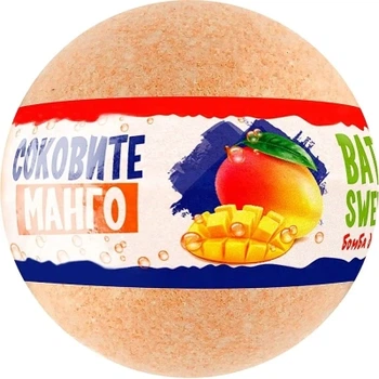 Бомбочка для ванны AquaShine Bath Sweets Сочное манго 100 г (4820240940623)