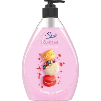 Гель для душа Shik Nectar Strawberry Macaroons 900 г (4823107606984)