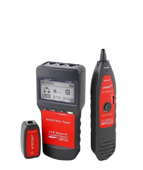 Багатофункціональний кабельний тестер Noyafa NF-8200 для RJ45, RJ11 трасошукач, вимірювач відстаней (18890)
