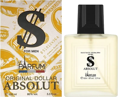 Туалетная вода для мужчин Paris Elysees Dollar Absolut 100 мл